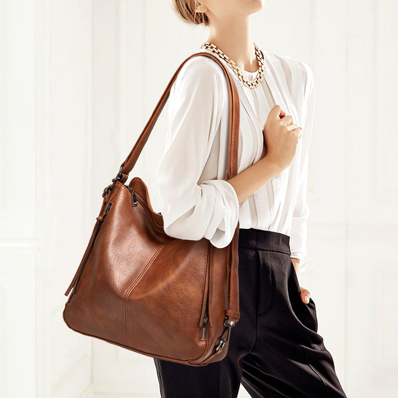 3Pcs-Women's Shoulder Bag Three Piece Tote Crossbody Back Bag