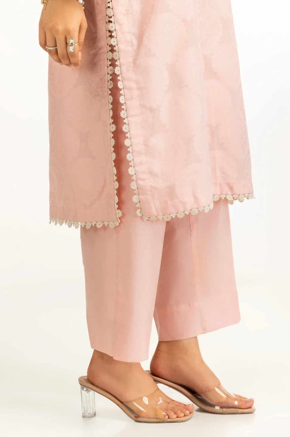 Gul Ahmed Original Pakistani 3 PC Jacquard Embroidered Suit