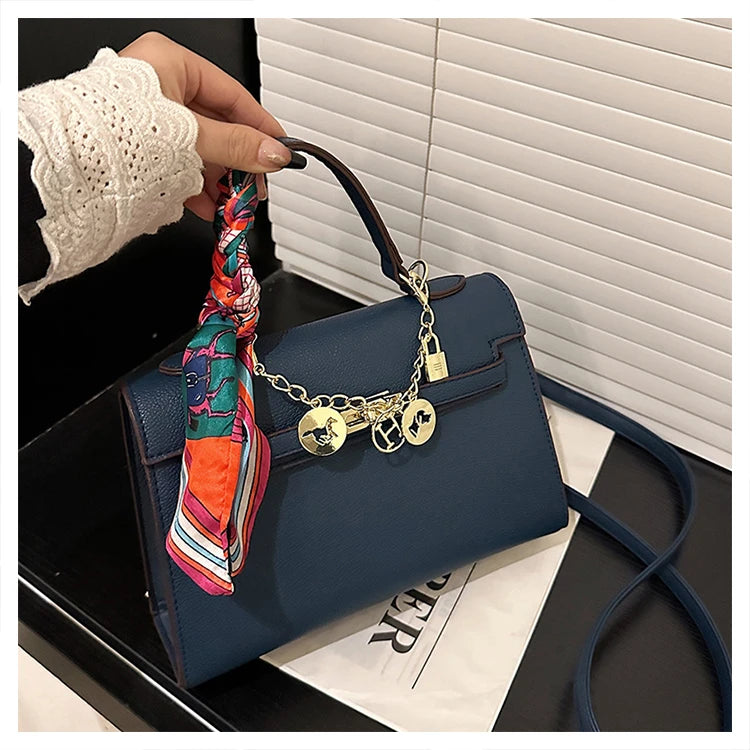 High Quality Ladies Shoulder Bag Leather Messenger Crossbody Handbags Fashion Designer Popular Classic Chic