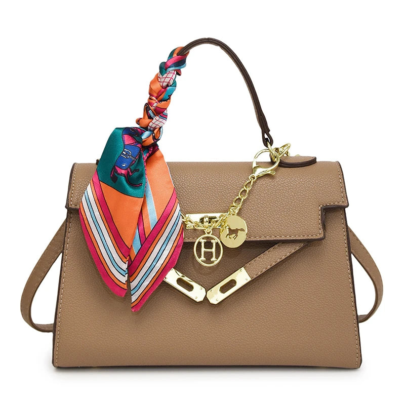 High Quality Ladies Shoulder Bag Leather Messenger Crossbody Handbags Fashion Designer Popular Classic Chic