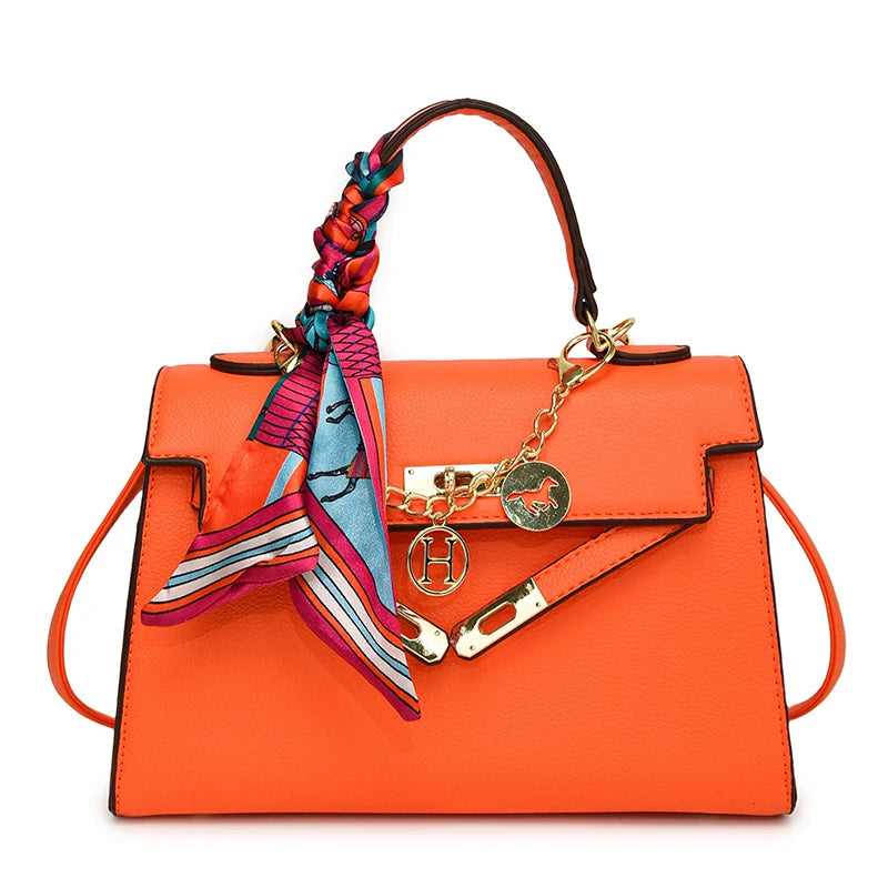 High Quality Ladies Shoulder Bag Leather Messenger Crossbody Handbags Fashion Designer Popular Classic Chic