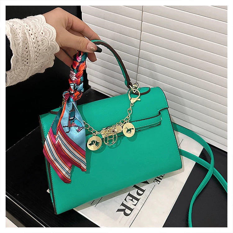 High Quality Ladies Shoulder Bag Leather Messenger Crossbody Handbags Fashion Designer Popular Classic Chic