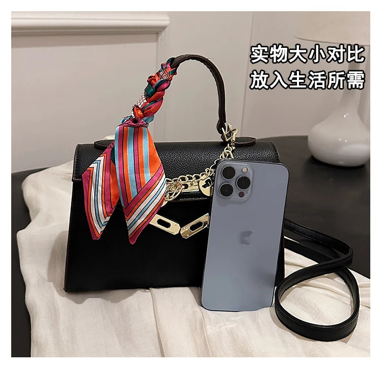 High Quality Ladies Shoulder Bag Leather Messenger Crossbody Handbags Fashion Designer Popular Classic Chic