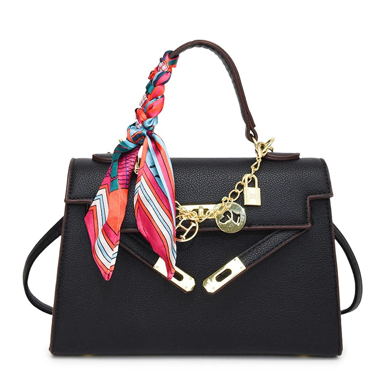 High Quality Ladies Shoulder Bag Leather Messenger Crossbody Handbags Fashion Designer Popular Classic Chic
