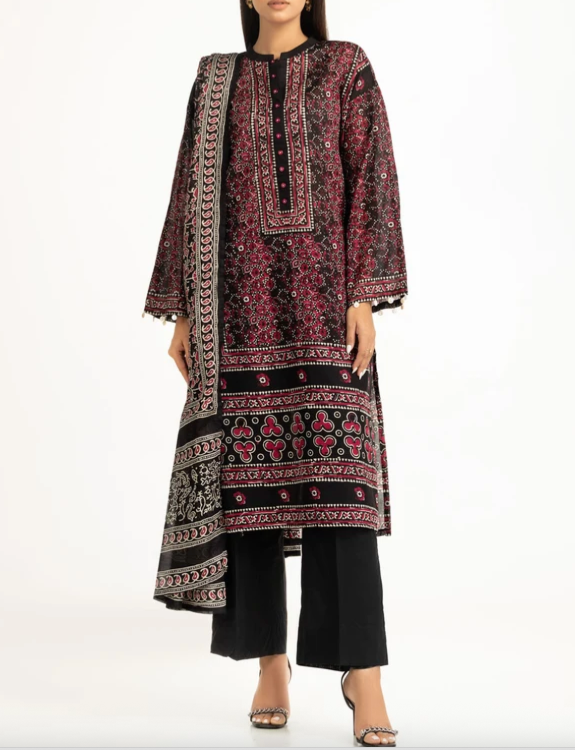 Gul-Ahmed - Original 3Pc Lawn Printed Suit