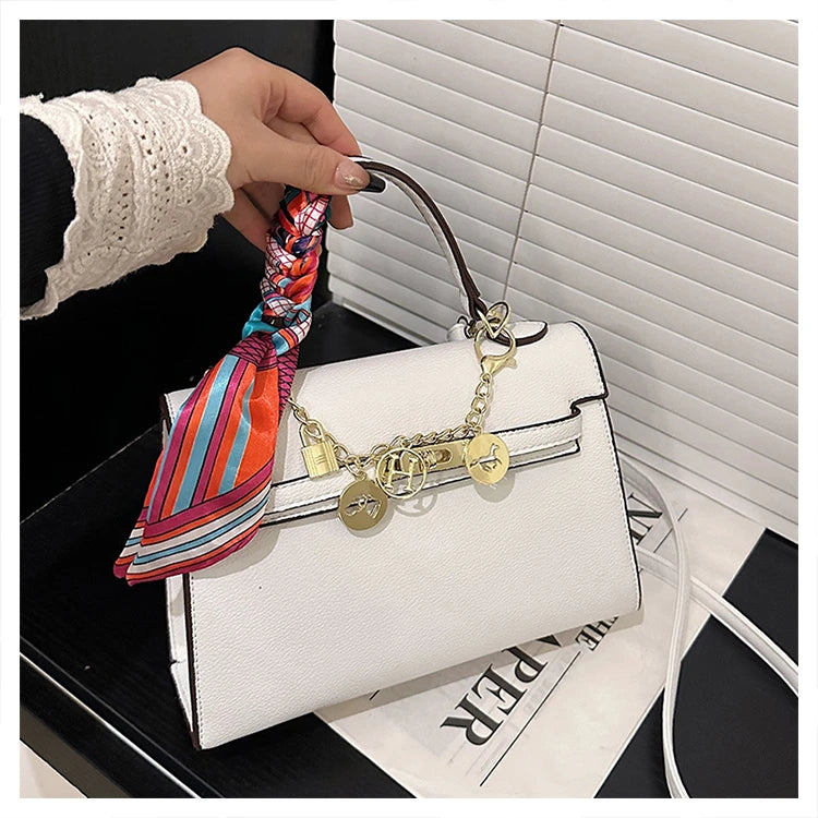 High Quality Ladies Shoulder Bag Leather Messenger Crossbody Handbags Fashion Designer Popular Classic Chic