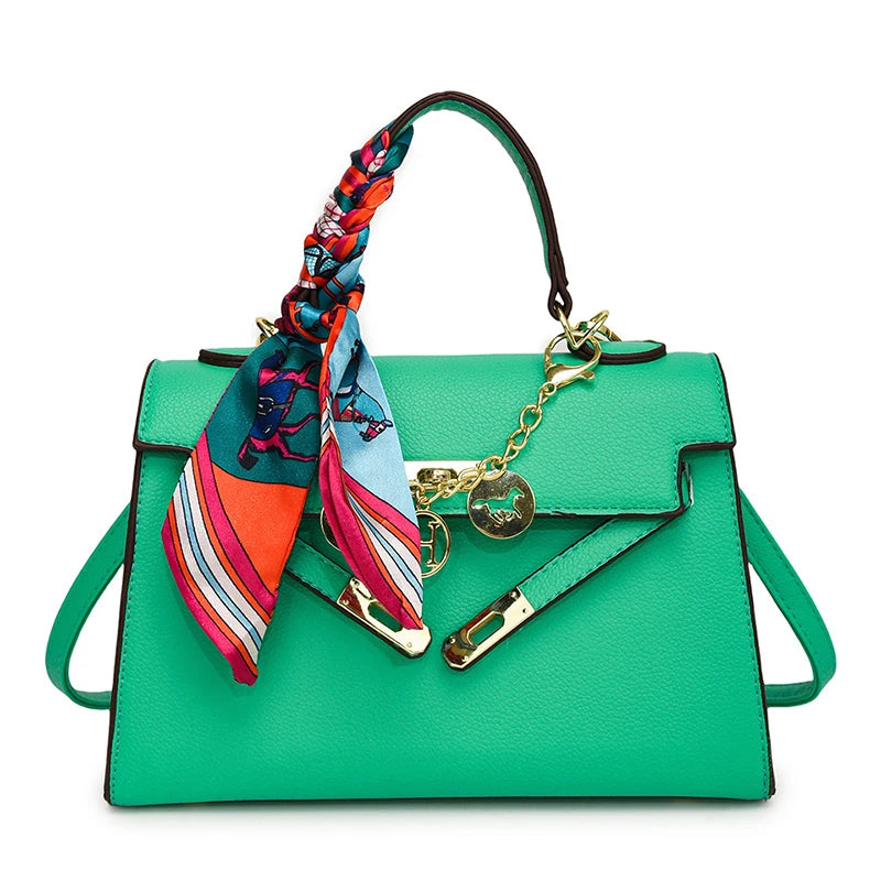 High Quality Ladies Shoulder Bag Leather Messenger Crossbody Handbags Fashion Designer Popular Classic Chic