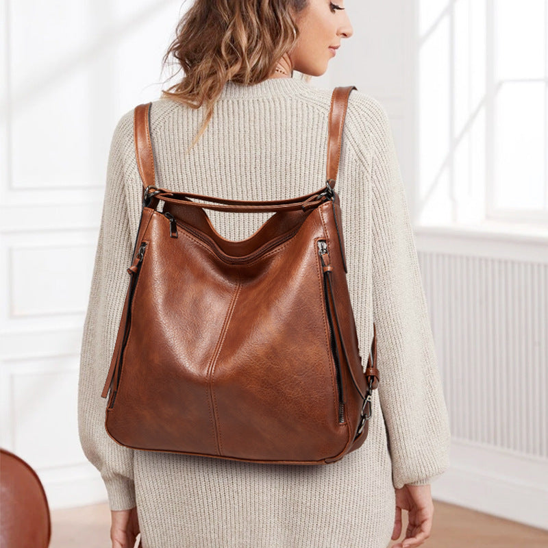 3Pcs-Women's Shoulder Bag Three Piece Tote Crossbody Back Bag