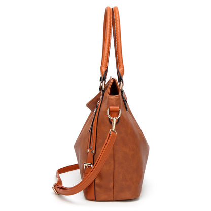 Women's Crossbody Pu Leather Tote Women Bag