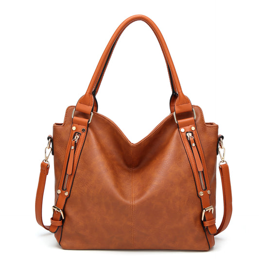 Women's Crossbody Pu Leather Tote Women Bag