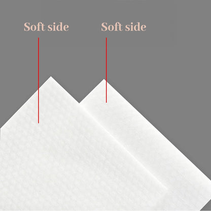 Disposable Face Towels,Makeup Remover Wipes, Clean Facial Wipes for Sensitive Skin,100% Cotton Facial Towels Disposable Cotton Tissues for Washing Face (1 Count (Pack of 100))