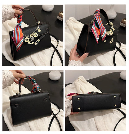 High Quality Ladies Shoulder Bag Leather Messenger Crossbody Handbags Fashion Designer Popular Classic Chic