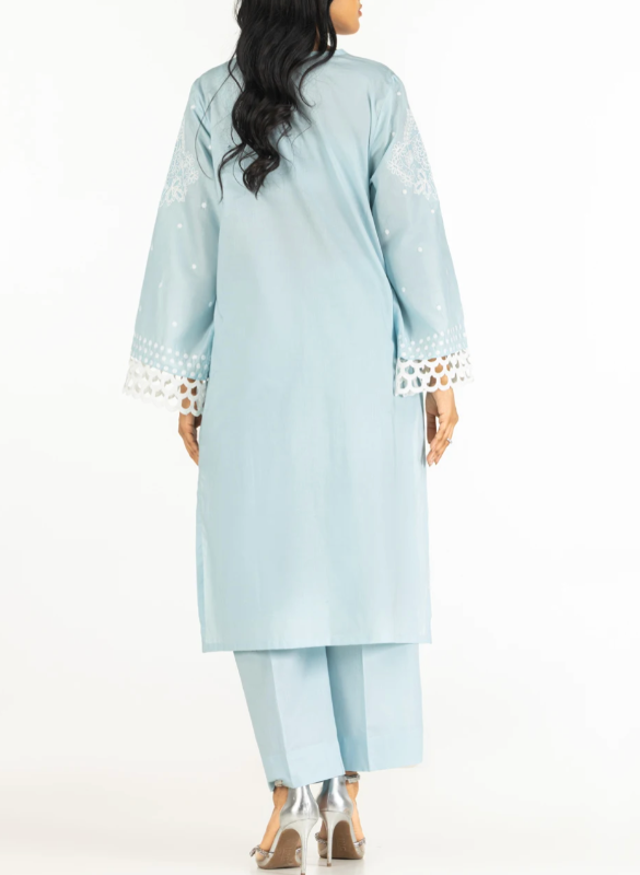 Gul-Ahmed- Original 3 PC Embroidered Chicken Kari Suit