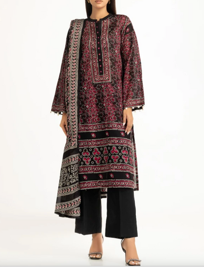 Gul-Ahmed - Original 3Pc Lawn Printed Suit