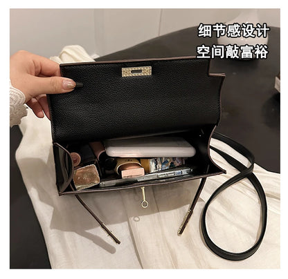High Quality Ladies Shoulder Bag Leather Messenger Crossbody Handbags Fashion Designer Popular Classic Chic