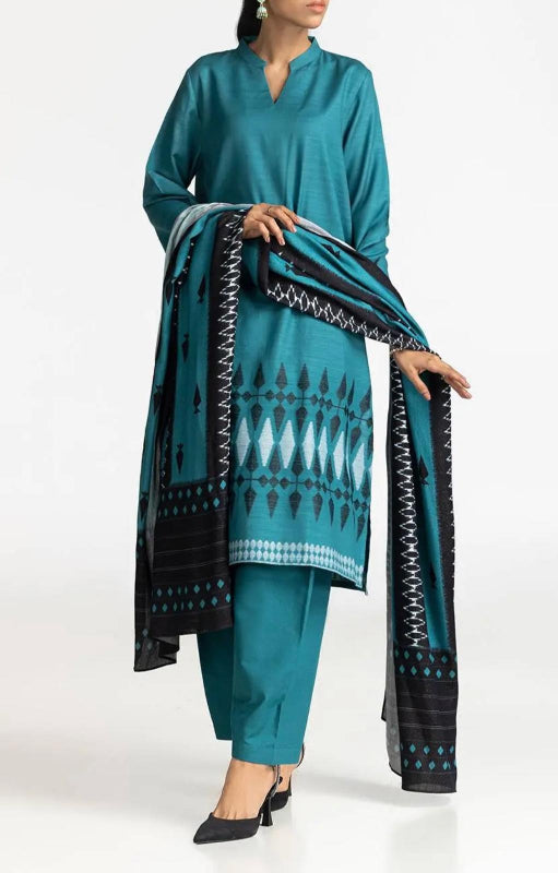 GUL-AHMED ORIGINAL 3 PCS PAKISTANI JACQUARD SUIT FOR SPRING AND SUMMER SEASON
