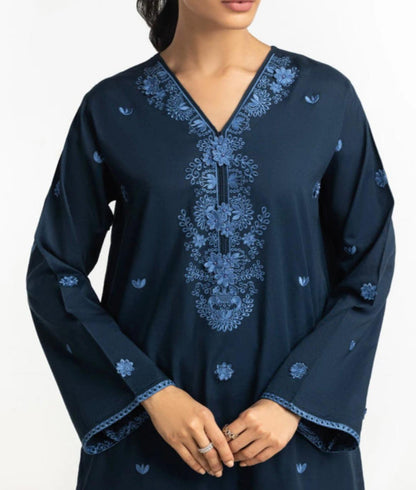 GUL-AHMED ORIGINAL PAKISTANI 3PCS CAMBRIC EMBROIDERED SUIT